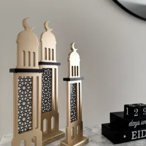 Trio Minaret Décor Set